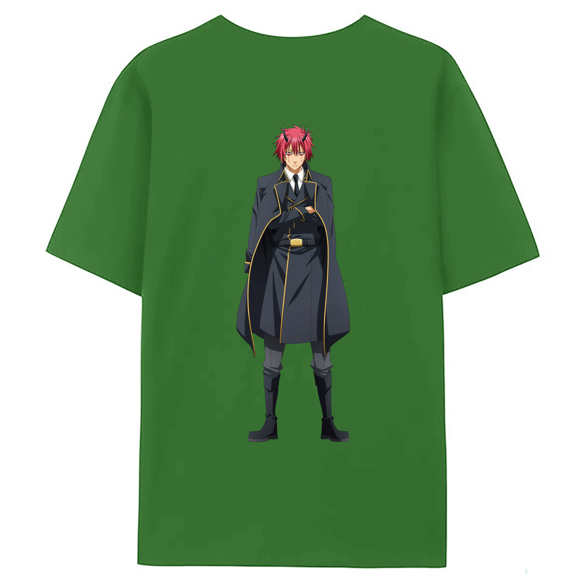 （画像用） 転スラ Regarding Reincarnated to Slime レディース半袖Tシャツ(バックプリント)